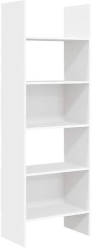 vidaXL Estantería librería Madera contrachapada Blanco 60x35x180 cm