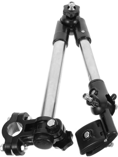 Sosoport Buggy Umbrella Bike Mount Stretchable Umbrella Clamp Holder for Bicycles Practical Attachment for Rides