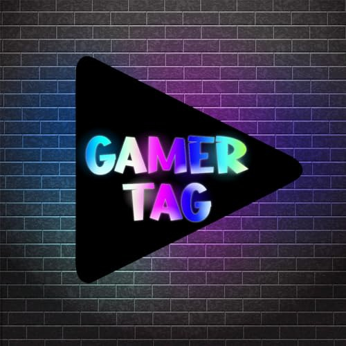 Individuelles Spieltag-Neonschild, personalisiertes LED-Gaming-Neonschild für Spielzimmer, Wanddekoration für Männer, Teenager, Jungen, Mädchen, Schlafzimmer, Spielzimmer, Spielzimmer, Spielgeschenke,