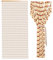 Ezcasch 90x200cm Bamboo Beaded Door Curtain - 45 Strands Bead Curtain For Doorway- Retro Handmade Natural Wood Curtain Fly Screens For Doors
