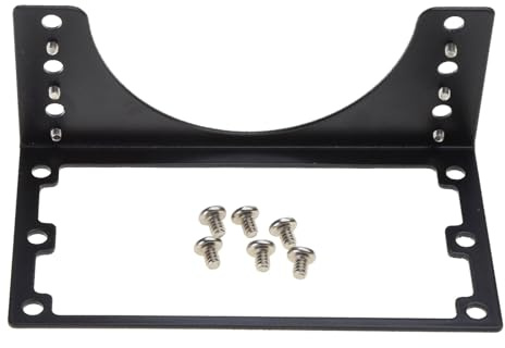 Mllepjdh SFX SFX Netzteil-Halterung aus Metall mit 12 cm 14 cm Lüfter, Lüfterrauminstallation, Kühlleistung, Unterstützung für Netzteil