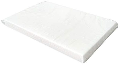 Panini Tessuti Cuscino per bambino antisoffoco 50x30x4 cm con federa in cotone per la sicurezza nella culla lettino sacco nanna