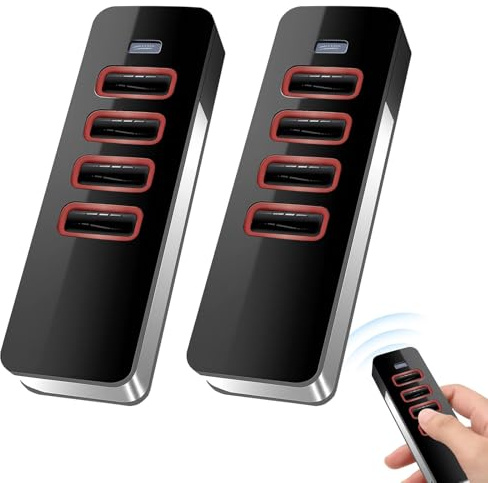 Telecomando 868 MHz per apertura garage estivo compatibile con estate 4018V000, 4 tasti trasmettitore manuale per trasmettitore radio estivo 4015862001900, codice di rotolamento di ricambio per porte