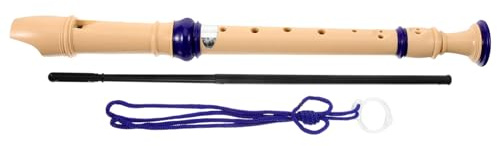 TOYANDONA Sopranblockflöte Für Junge Mädchen Und Anfänger Leicht Zu Spielen Musikinstrument Flöte Aus Robustem Material Für Musikalische Früherziehung Und Geschenke