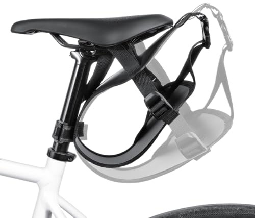 Generisch Fahrradsitz Taschenhalter - Schnellspann System für Fahrrad Gepäckträger | Gepäckträger Fahrradtasche | Radfahren Unisex Komfort Pendeln Touren Freizeitaktivitäten