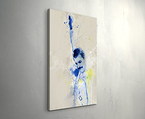 Freddie Mercury VI 90x60cm auf Leinwand gespannt fertig zum aufhängen