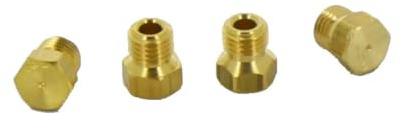 Kit injecteurs gaz butane 900378 pour Cuisinière AYA, CONTINENTAL EDISON, DAV, DOMEOS, FAR, FRIONOR, HARROW, OCEANIC, PROLINE, SOGELUX, TECHNICAL, TELEFUNKEN, VALBERG, WALTHAM, WESTLINE
