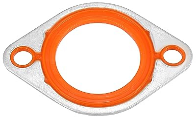 X AUTOHAUX Aluminum Silicone Thermostat Water Neck Housing Gasket Seal for Car