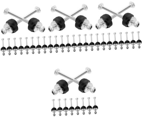 BESPORTBLE 4 Sätze Trampolin zubehör Trampolinschrauben für Trampolin Trampolinschrauben zum Austausch lange schrauben trampolin ersatzteile trampolin schrauben Anti-Fall-Trampolin-Schrauben