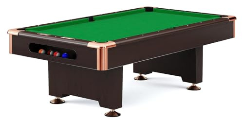 Automaten Hoffmann Billardtisch Club Pro III Dekor Nussbaum