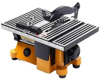 Mini troncatrice, Mini Da Banco Multifunzione For Il Taglio Di Legno, Rame E Alluminio, Macchina Tavolo 4,per il taglio fai da te di ottone e acciaio