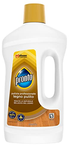 Pronto Legno Pulito - Detergente Pavimenti Parquet, 1 confezione da 750 ml
