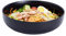 Swuut 26cm Large Serving Bowl - 2.8 Quart Porcelain Black Pasta and Salad Bowl, Sturdy 10'' Mixing Bowl, Matte Soup Bowl for Family Kitchen, Microwave & Dishwasher Safe