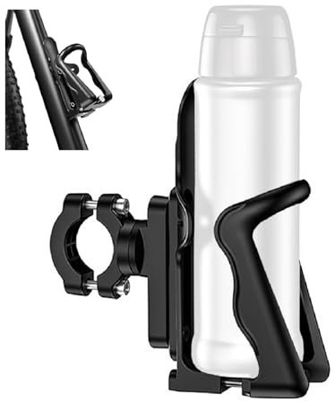 Aomiun Flaschenhalter Fahrrad, Getränkehalter Motorrad - Trinkflaschenhalter für Rahmen und Lenker, Einstellbare Flaschengröße, für Fahrrad Mountainbikes Rennrad Motorrad Kinderwagen