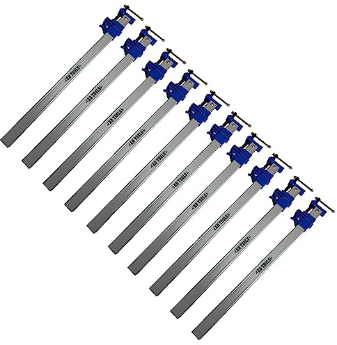 24 600mm Aluminium Sash Clamp Grip Bench Work Holder vice Slide Clamp 10pk