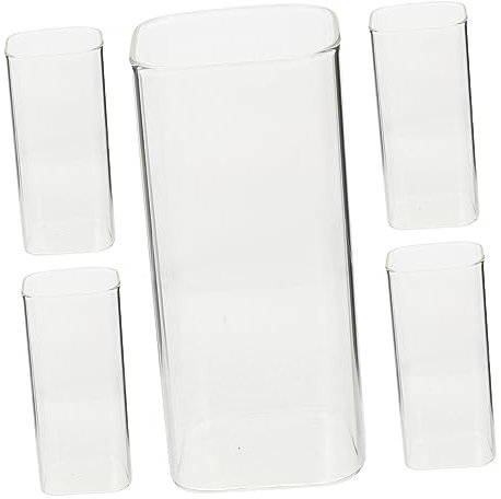 OKUMEYR Set Di 5 Bicchieri D'acqua in Tazze Decorative Moderne Per Ristoranti E Case
