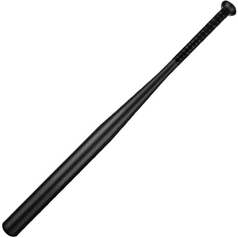 Aluminium Baseballschläger 32 Zoll / 82 cm – Robuster Baseball Bat mit Rutschfestem Griff | Leicht & Stabil | Für Training, Softball & Baseballsport | Schwarz