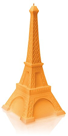 Candellana Kerze Eiffelturm, groß, Orange