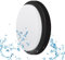 ANWIO Éclairage Extérieur Autour des Murs, 13W Plafonnier LED Noir 4000K 980Lm， Applique Murale Protégée IP54 Etanche, 1 Pièce