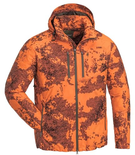 Pinewood Herren Retriever Activ Camou Jagd Jacke - Hunting Outdoor Jacken für Herren - wind- und wasserdicht mit vielen Funktionen und hoher Atmungsaktivität - leises Material