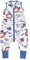 Chilsuessy Baby Sommerschlafsack mit Füßen 0.5 Tog Kleine Kinder Schlafsack mit Beinen Unwattiert 100% Baumwolle Schlafstrampler für Jungen und Mädchen, Dschungel Löwe, 80cm/Baby Höhe 90-100cm