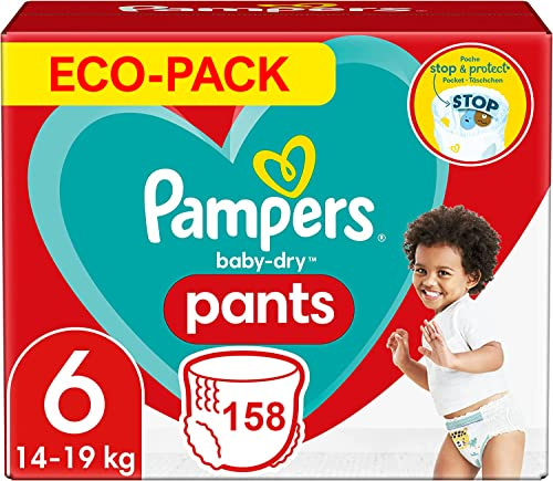 Pampers Pants Taille 6 158 Couches Baby-Dry Couches-Culottes