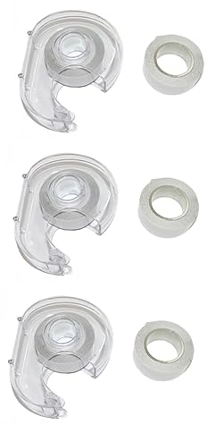 VILLCASE 3 Sets 5 M Langes Bh-klebeband Für Damen Doppelseitig Klebend Nicht Aus Stoff Zum Abziehen Und Aufkleben Von Dessous Und Ballkleidern 2 Stück * 3