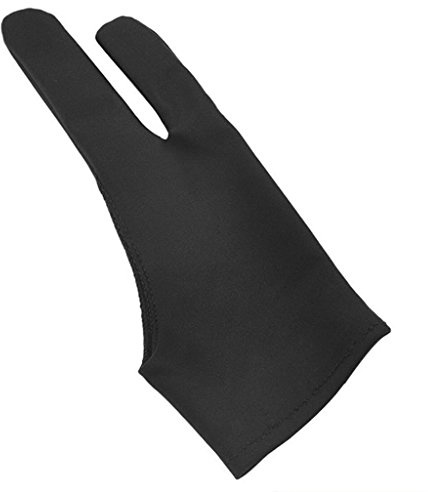 Woedpez 2 Fingers Drawing Glove Artist Favor For Graphics Painting Writing Digital Tablet Right And Left Hand Glove Warm