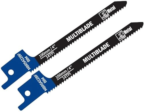 Multiblade Säbelsägeblatt, für Metall, 100mm, Extra schmal, 2 Stück