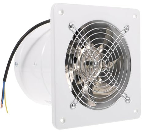 OUNONA Ventilatore Scarico Per Cucina Bagno Ventilatore Ventilazione in Acciaio Inossidabile Rumore Facile Da Installare Sostituzione Ventilazione