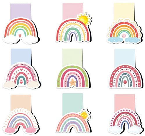 Magnetische Lesezeichen Kinder, Ideen Schultütenfüllung Schulkind 2026 Mädchen, Geschenke zur Einschulung, Lesehilfe Kinder 1 Klasse, Geschenk Mädchen ab 4 5 6 7 8 9 10 Jahre