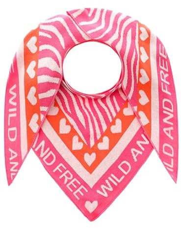 Zwillingsherz Schal Dreieckstuch Damen Halstuch viele verschiedene Muster Freizeit 50% Baumwolle, 50% Polyacryl