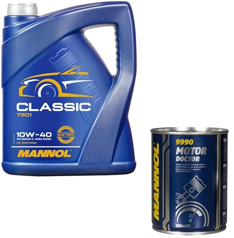 5L Motoröl MANNOL Classic 10W-40 1x MANNOL Motor Doctor ADDITIV