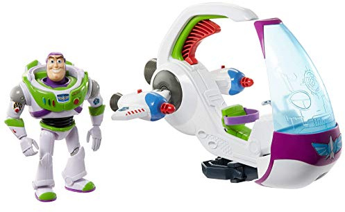 Disney Toy Story GWY61 Galaxy Explorer Spacecraft W Buzz Glow in the Dark from 4 Years