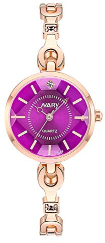 rorios Elegante Damen Uhren Quarz Analog Uhr Diamant Zifferblatt mit Edelstahlband Mode Mädchen Uhr Exquisite Bracelets Women Watch