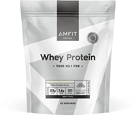 Amfit Whey Protein 1kg - White Chocolate Flavour