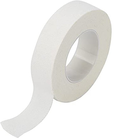 5m / 16 4ft Length Gauze Catheter Fixation Tape,Adhesive Wrap Bandage Wound Dressing Tape Wound Fixing Tape(White 1 25cm*5m (1 roll))