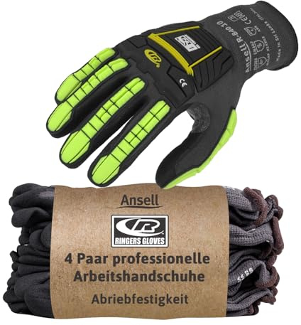 Ansell HyFlex 11-571 Guantes Trabajo