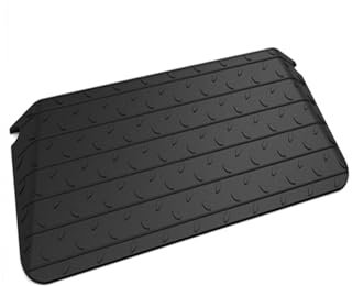 Vilmon 8,9 cm Schwellenrampe, robuste Gummi-Bordsteinrampe, 500 kg, Rollstuhl-Rampe, rutschfest, schneidbar, für Tür, Auffahrt, Innen- und Außenbereich, mit 1 Kanal, Gewicht 7,3 kg