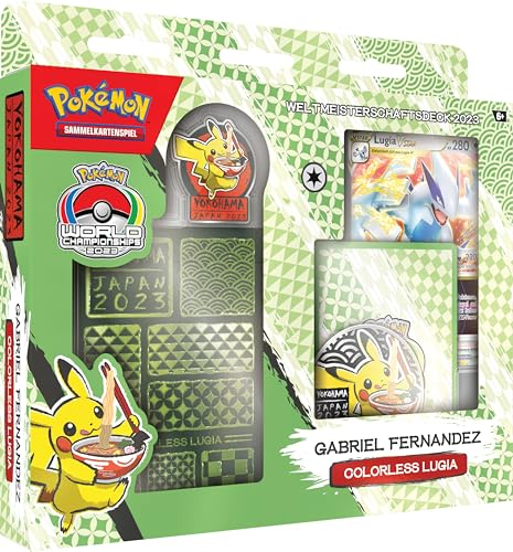 Pokémon-Sammelkartenspiel: Weltmeisterschaftsdeck 2023 – Gabriel Fernandez