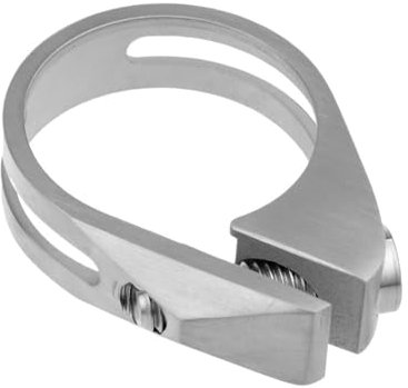 Sattelklemme Titan Fahrrad Sattelstütze Klemme MTB Fahrrad Sattel Sattelstütze Klemme 34,9mm/31,8mm Sattelklemme (Color : 31.8mm)