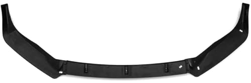 CQFCY Auto Frontspoiler für Ford Focus 2019, Frontstoßstange Splitter Lip Body Kit Splitter Antikollision Front Spoiler Lippe ABS,B-Glossy-Black
