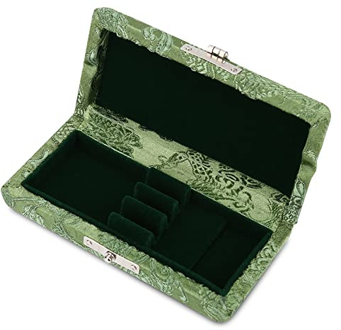 Wooden Oboe Reeds Case, Silk Cloth Oboe Reeds Storage Case, Reeds Storage Case for 3pcs Oboe Reeds Protector Storage