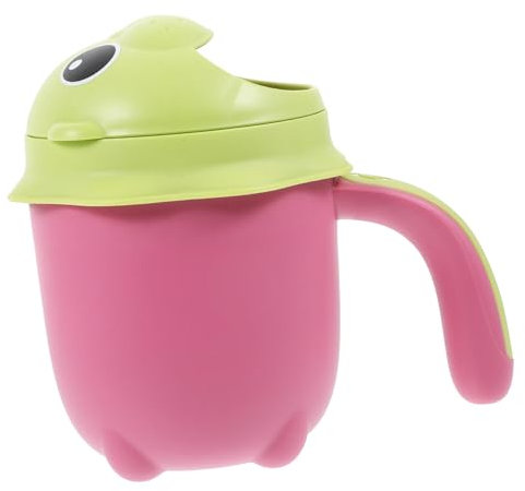 MOLUCKFU Badebecher Zum Haarewaschen Spülbecher Fürs Badezimmer Shampoo Spüler Für Kleinkinder Leicht Tragbar Mit Ergonomischem Design Für Sicheres Baden