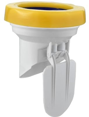 Automatisch schließende WC-Flansch-Dichtringe, Haushalts-, Badezimmer-, Auto-Dichtung, einfache Installation für Geruch und Vorbeugung