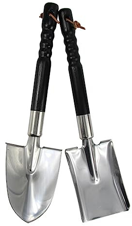 CAXUSD Edelstahlschaufel Für Gartenarbeit Schaufel Topfwerkzeug Bonsai Blumentopf Garten Zubehör Langlebig Praktisch Gebrauch Hergestellt Material Komfort