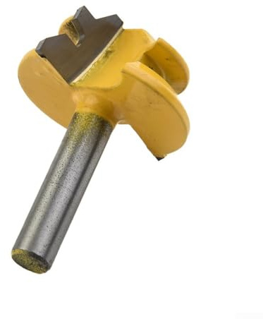 Zilimontt Punta per fresatrice con codolo da 8 mm, 45 gradi, con taglierina in carburo, per lavorazione del legno, MDF e legno massello, rivestimento resistente al calore per incisione e fresatrici
