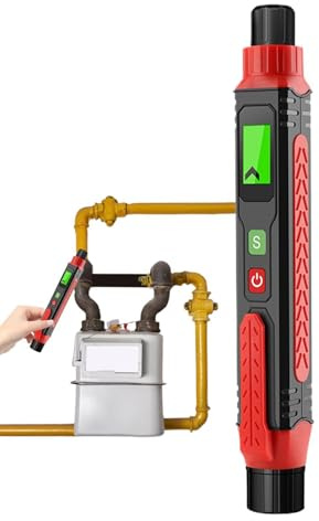 Natural Gas Leak Detector Audible & Visual Alarm Sniffer Analyzer