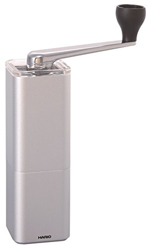 Hario Kaffeemühle, Aluminium, Silberfarben, Petite