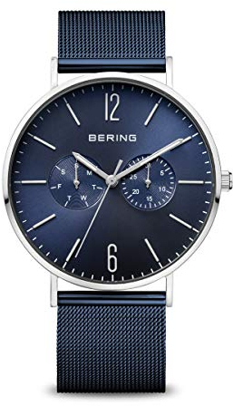 BERING Herren Uhr Quarz Movement - Classic Collection mit Edelstahl und Saphirglas 14240-303
